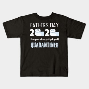 fathers day quarantine Kids T-Shirt